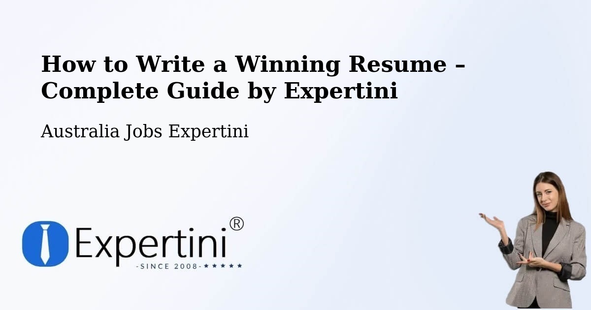 Resume Writing Guide for Job Seekers – Callaghan - Callaghan, Australia Jobs Expertini
